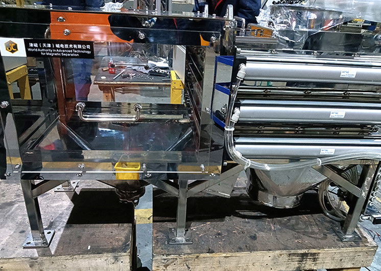 Specjalny rodzaj obudowy Całkowicie automatyczna sieć rurociągowa płynów Magnetyczny separator maszyny dla przemysłu baterii litowych