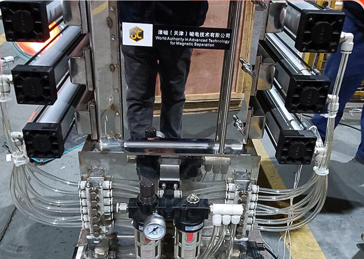 JC Permanent Magnetic Separator with 4-30KW Excitation Power for Zero Energy Consumption and High Removal Efficiency