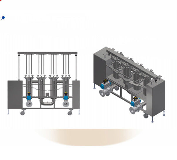 Półautomatyczny stały separator żelaza Maszyna do usuwania osadu żelaza mokry separator magnetyczny